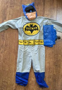 Batman costume sold by Ben Cooper Costumes.