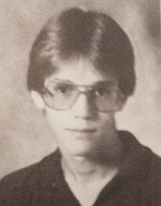 Yours truly, age 15