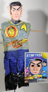 The Mr. Spock costume manufactured by Ben Cooper in the 1970s.